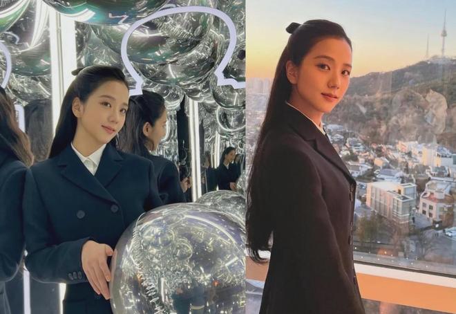 3次穿白色假两件连衣裙半扎发造型美瓦利棋牌凯特王妃戴5股珍珠项链第(图14)