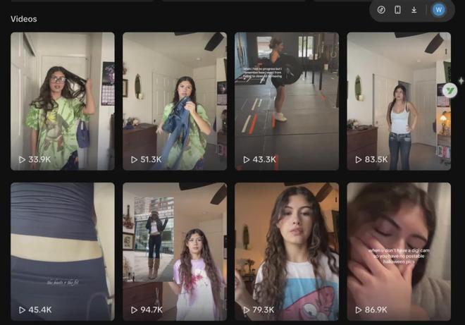 Maria等合作过的高ROI海外红人名单瓦力游戏试玩头部首饰出海品牌Melinda(图18)