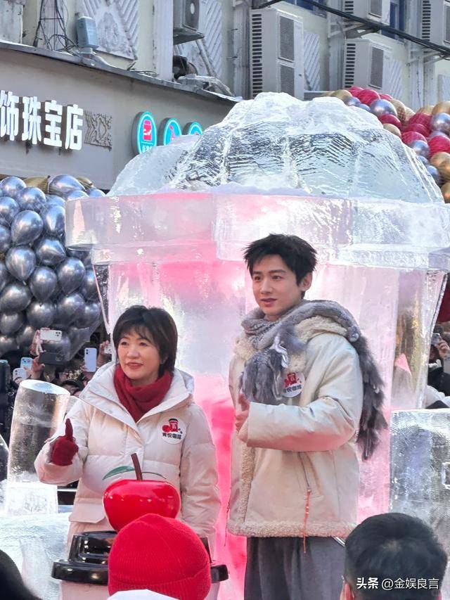 下有皱纹脸宽腮大锡纸烫戴耳钉像男模瓦力棋牌游戏白敬亭现身黑龙江生图(图16)